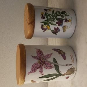 Portmeirion Botanic Garden Canisters
